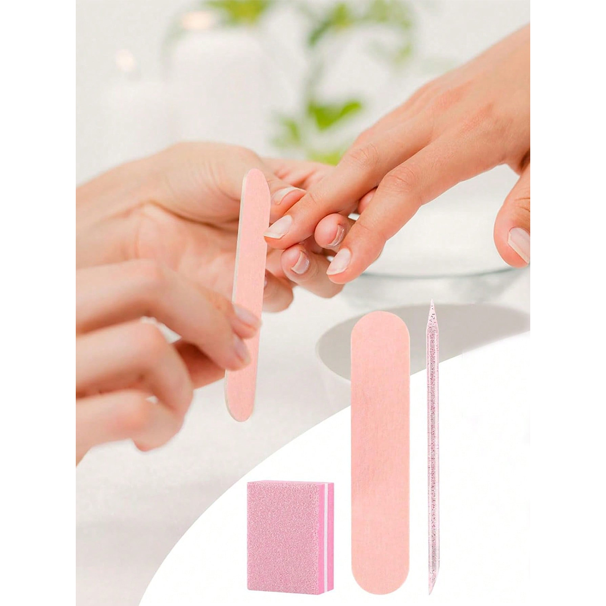 Zestawy do manicure, pakowane  – Nail File Titanium recenzja i cena