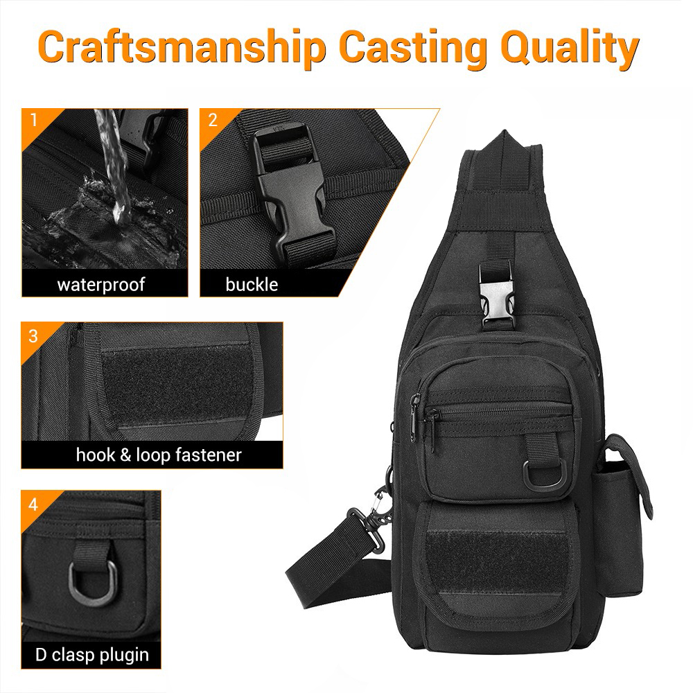 Taktyczna torba do przechowywa – Edc Concealed Carry Sling Bag recenzja i cena