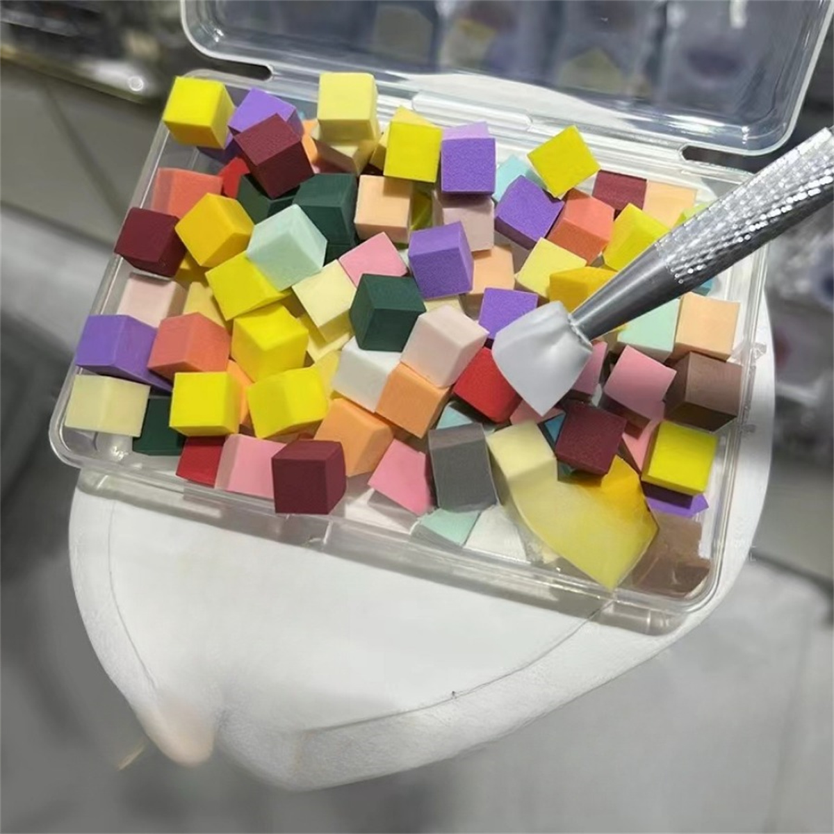 1 zestaw 100 szt. Gąbek do pie – Nail File Titanium recenzja i cena