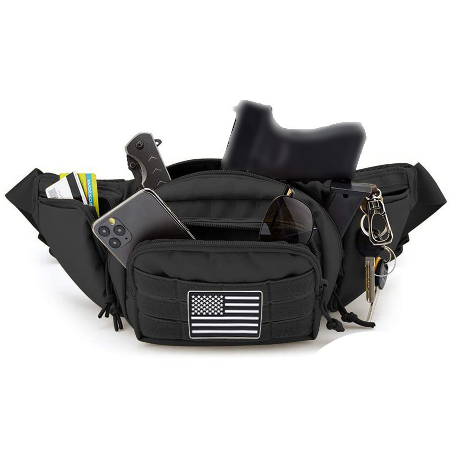 Taktyczna saszetka biodrowa na – Edc Carry Fanny Pack recenzja i cena