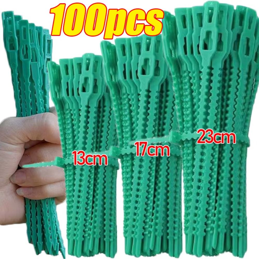 100 szt. Opaski do roślin 13/1 – Gear Tie Reusable recenzja i cena