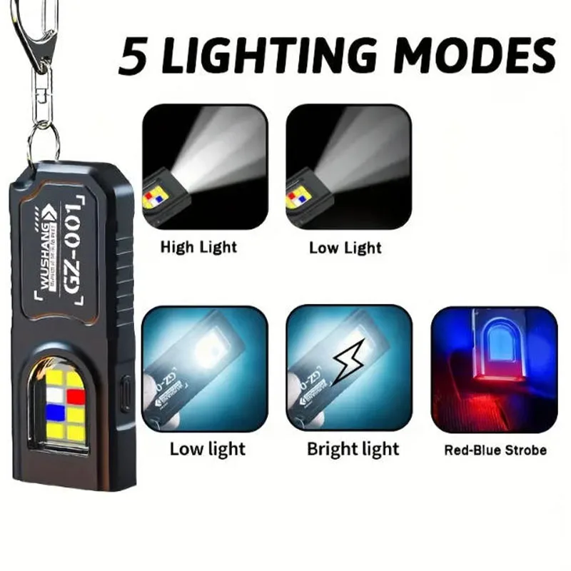 Latarka LED na breloczku, łado – Keychain Flashlight recenzja i cena